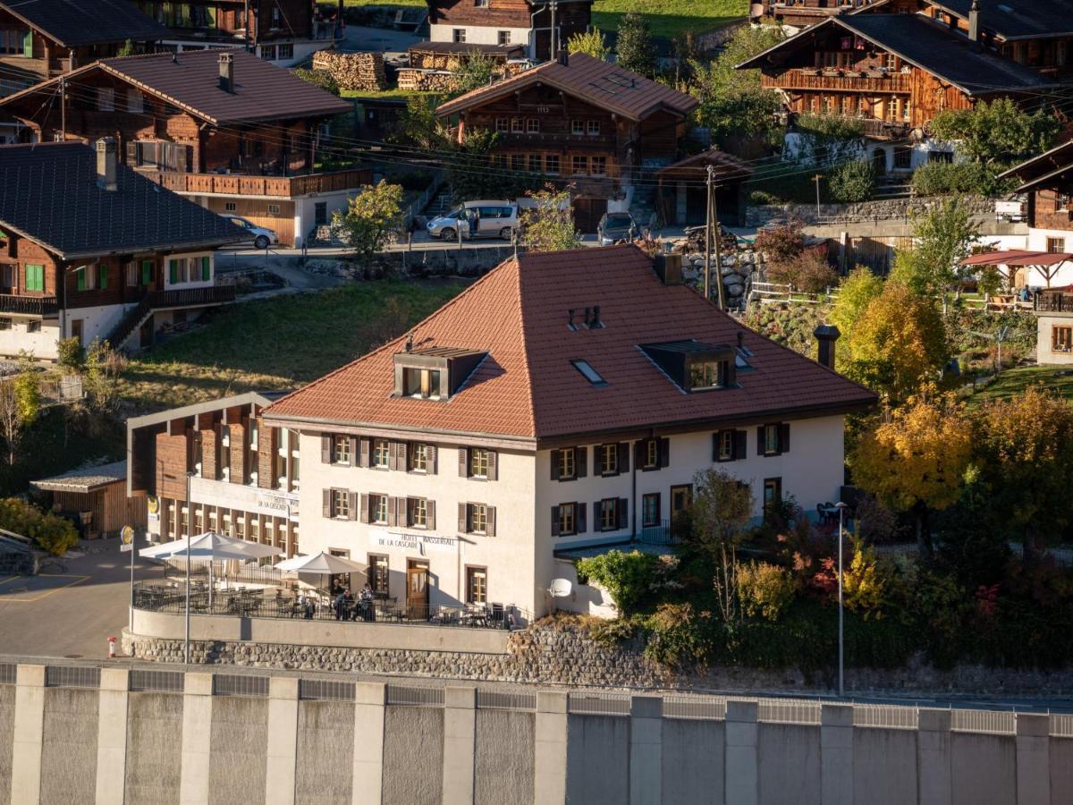 Hotel Wasserfall Jaun Exterior photo